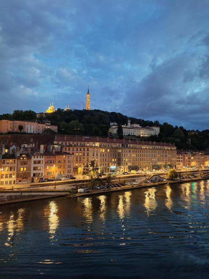 Appartement Haussmannien D'Artiste, Exception, Quai De Saone Balcon+Parking リヨン エクステリア 写真