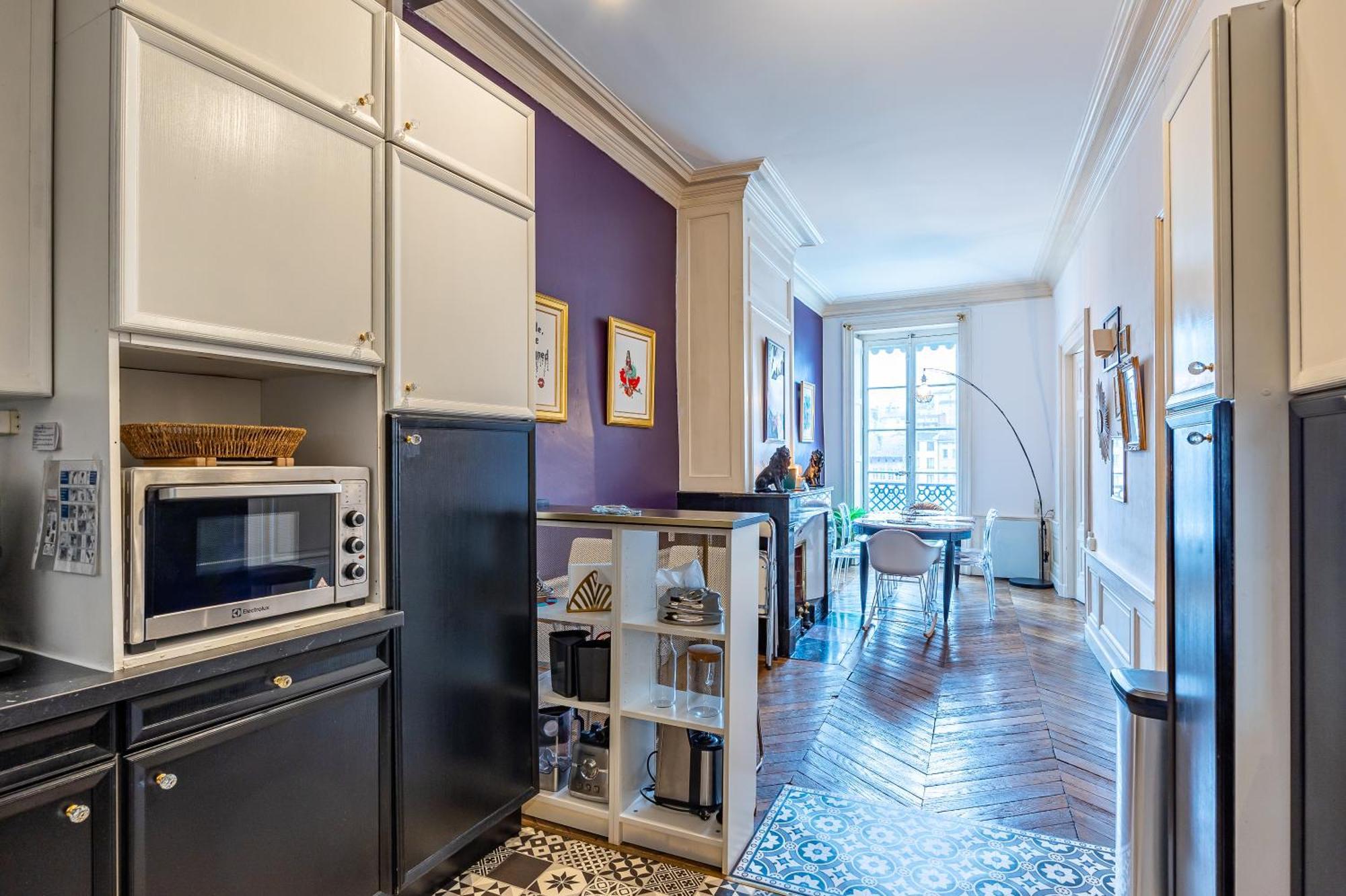 Appartement Haussmannien D'Artiste, Exception, Quai De Saone Balcon+Parking リヨン エクステリア 写真