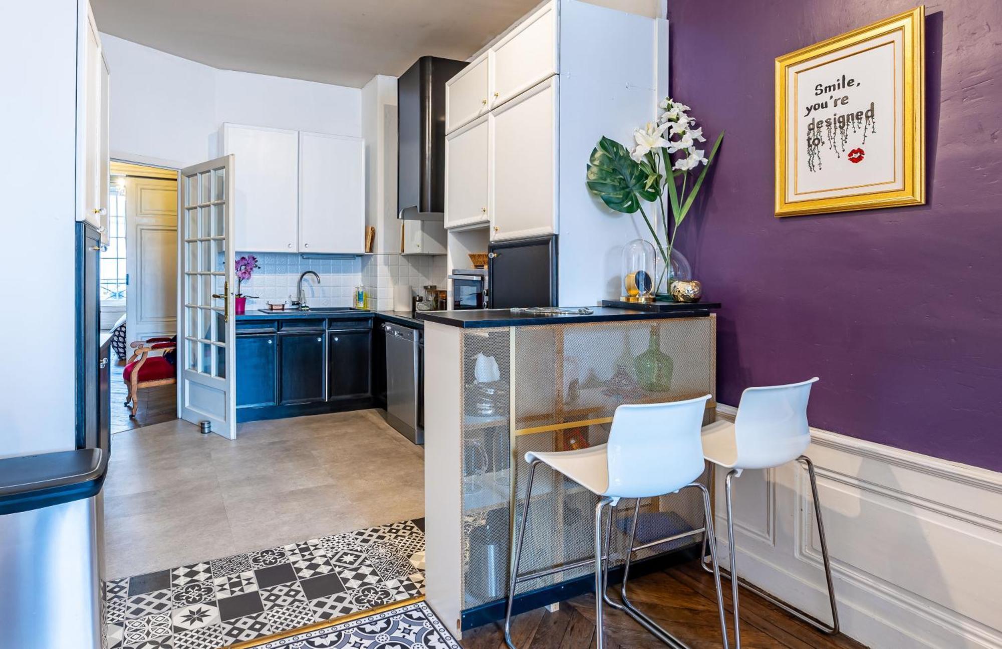 Appartement Haussmannien D'Artiste, Exception, Quai De Saone Balcon+Parking リヨン エクステリア 写真