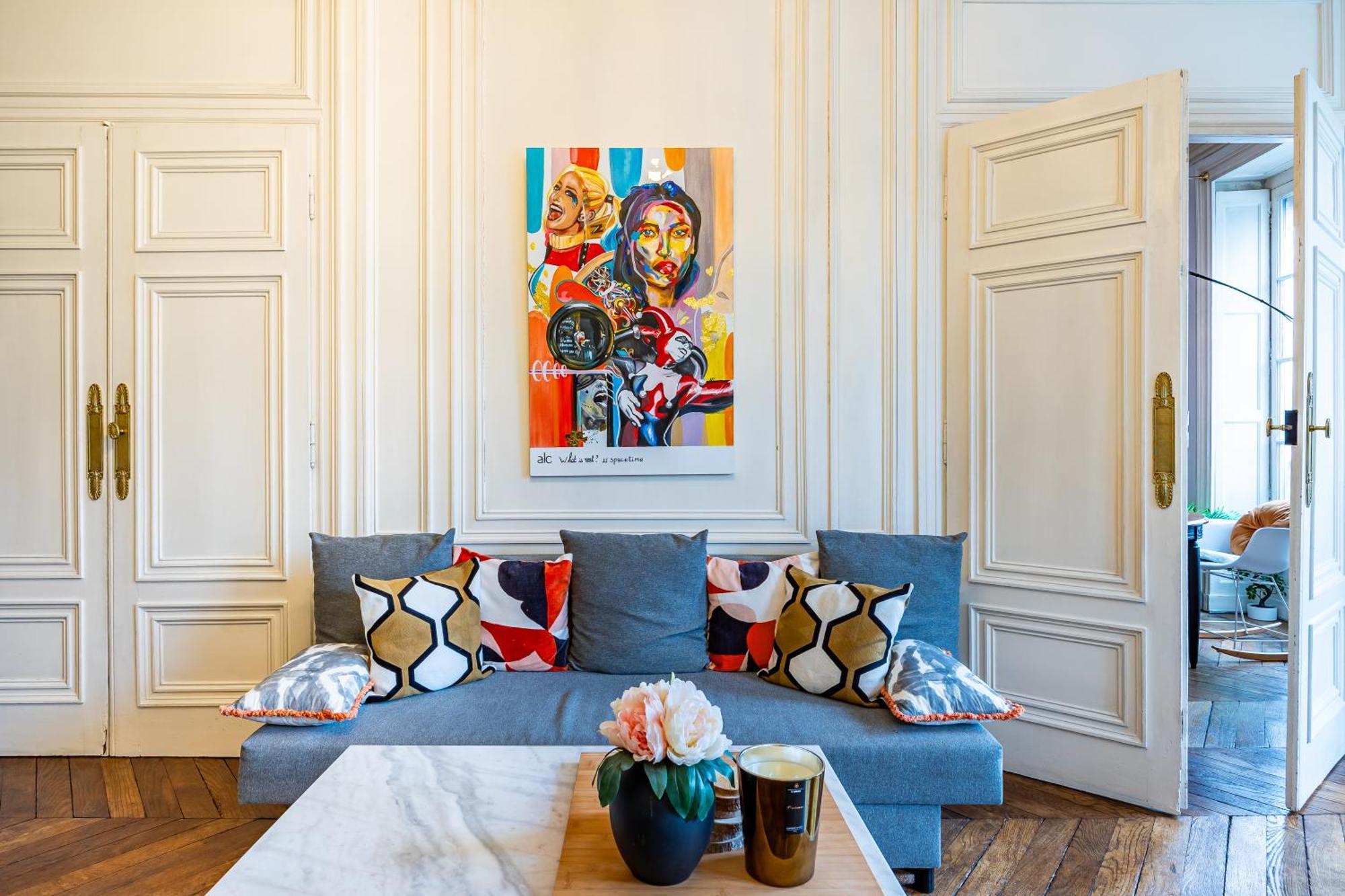 Appartement Haussmannien D'Artiste, Exception, Quai De Saone Balcon+Parking リヨン エクステリア 写真
